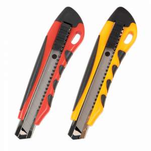 Нож канцелярский усиленный 18мм BRAUBERG+ ...